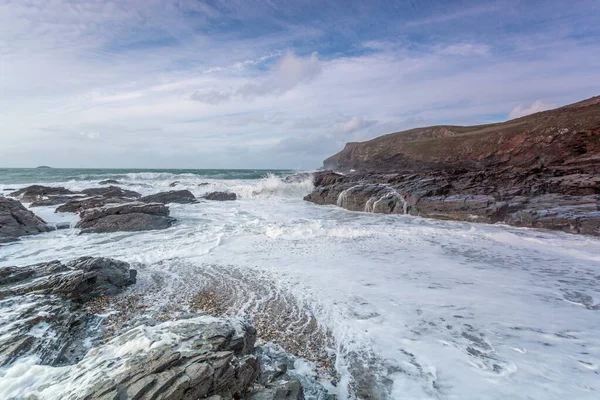 Rumps Pentire Head Cornwall งกฤษ สหราชอาณาจ — ภาพถ่ายสต็อก