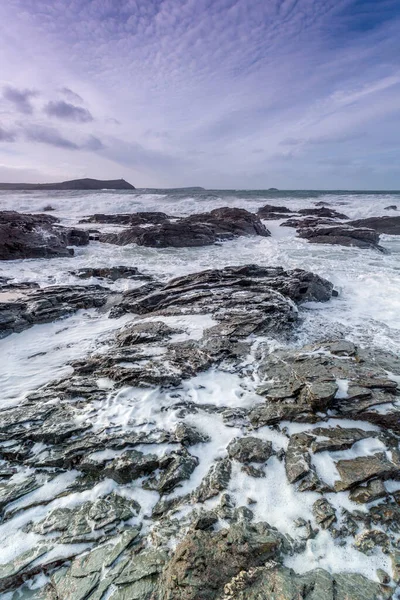 Rumps Pwhole Head Cornwall England Storbritannien — Stockfoto