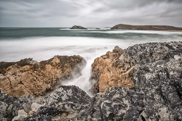 Belle Vue Sur Côte Mer — Photo