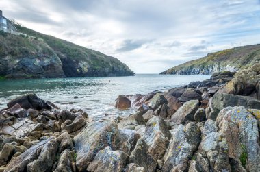 port quin cornwall İngiltere.
