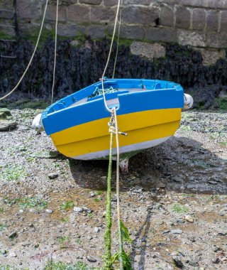 Porthleven Limanı Cornwall, İngiltere, İngiltere