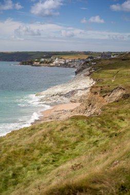 Porthleven Limanı Cornwall, İngiltere, İngiltere