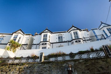 Porthleven Limanı Cornwall, İngiltere, İngiltere