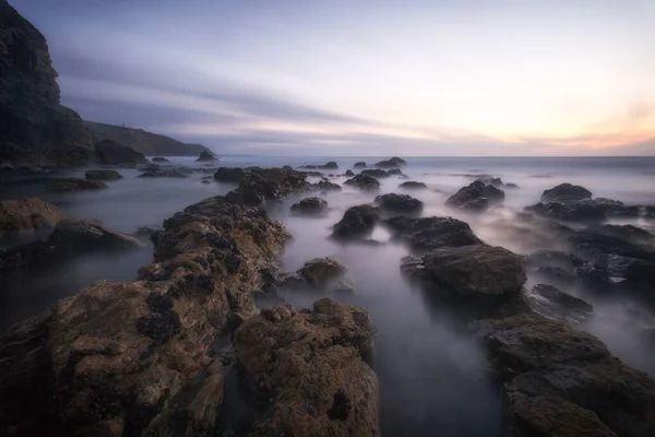 Praia Porthtowan Sobre Urze Cornwall Inglaterra Reino Unido — Fotografia de Stock