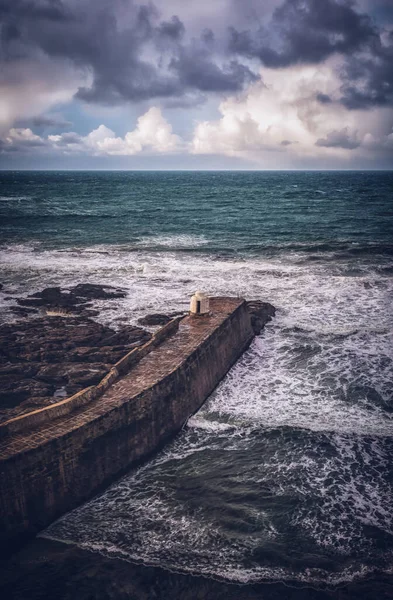 Spiaggia Porthtowan Sopra Erica Cornovaglia Inghilterra Regno Unito — Foto Stock