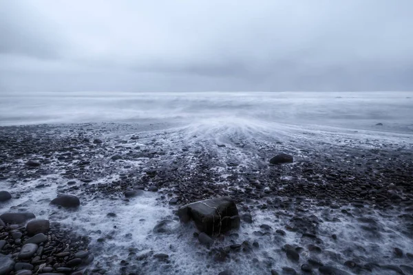 Sandymouth Cornwall Inglaterra Playa Del Reino Unido Costa Norte Córnico — Foto de Stock