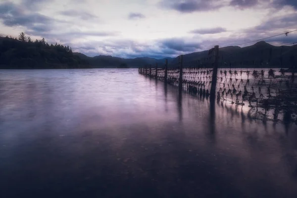 Dergent Water Cumbria England Lake District — Φωτογραφία Αρχείου