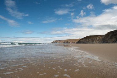 Atlantik Okyanusu kıyısı manzarası