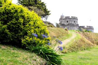 Cornwall 'daki St. Mawes kalesi, İngiltere, İngiltere, Kernow.