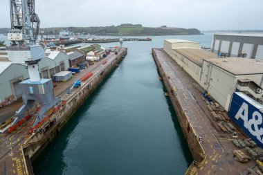 Falmouth Cornwall İngiltere Limanı 