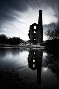 Pastalar ve bira madeni Wheal Cornwall İngiltere 'yi mahvediyor. 