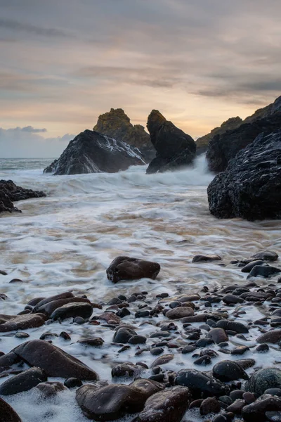 Kynance Cala Cornwall Inglaterra Reino Unido — Foto de Stock