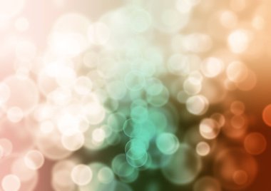Odaklanamayan ışıklarla soyut bokeh arkaplanı 