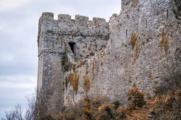 Manorbier Castelo Pembrokeshire Sudoeste Wales Reino Unido — Fotografia de Stock