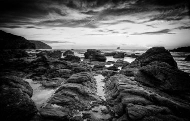 Trevellas Kuzey Cornwall, İngiltere, St. Agnes yakınlarında.