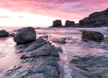 Trevellas Kuzey Cornwall, İngiltere, St. Agnes yakınlarında.