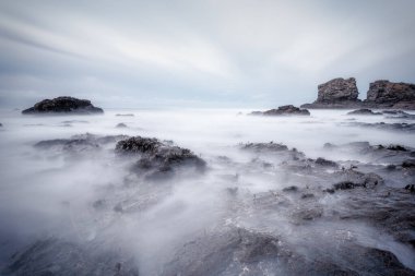 Trevellas Kuzey Cornwall, İngiltere, St. Agnes yakınlarında.