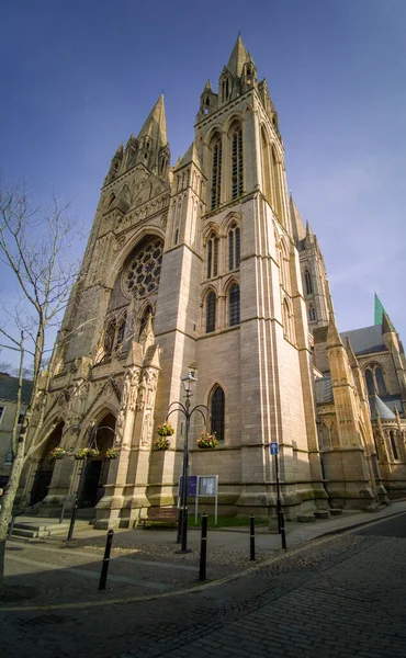 Truro Cathedral Cornwall Reino Unido — Fotografia de Stock