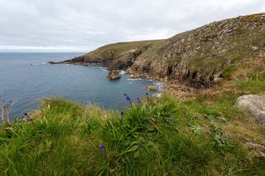 Zennor ve gurnard kafa arasında. Cornwall İngiltere