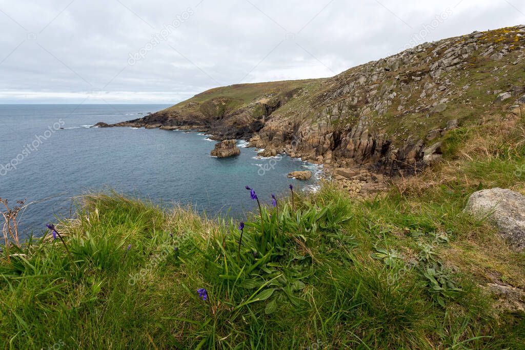 Between zennor and gurnard head. cornwall england uk