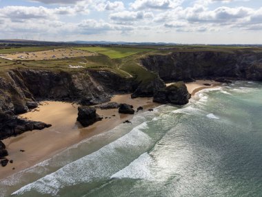 Bedruthan basamakları Mısır Duvarı İngiltere 'de 