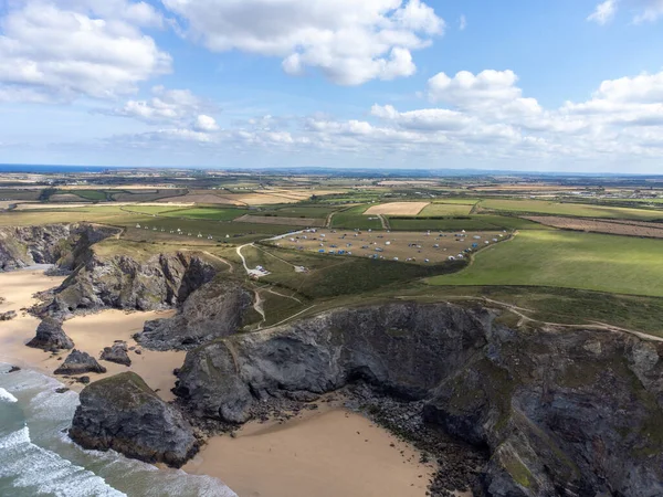 Bedruthan basamakları Mısır Duvarı İngiltere 'de 