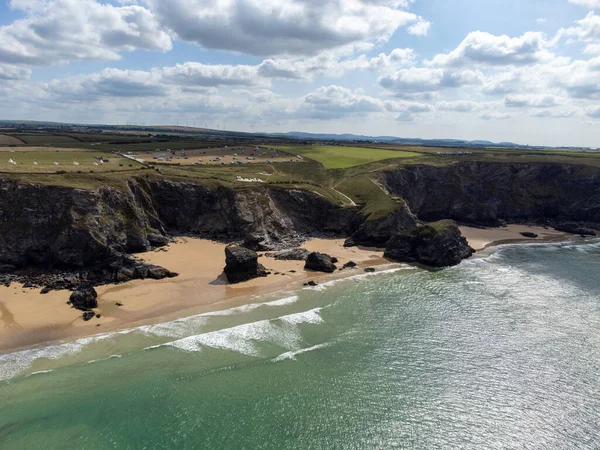 Bedruthan basamakları Mısır Duvarı İngiltere 'de 