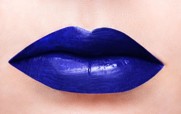 dudaklar. Makro güzellik vurdu.