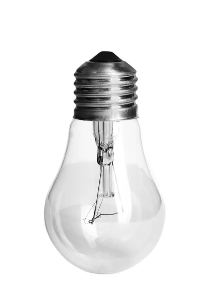 Glödlampa, isolerade — Stockfoto