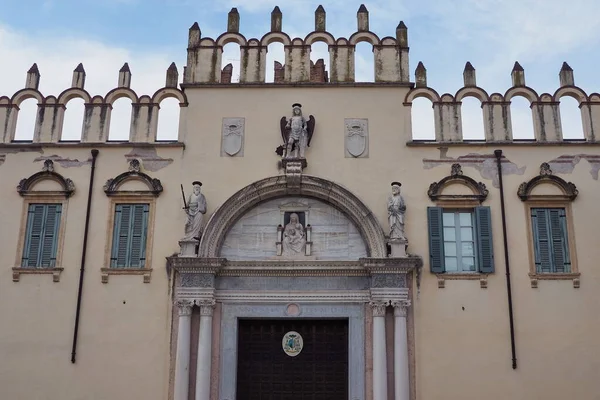 Historic Palazzo Vescovile Verona Veneto Italy — Stock Photo, Image