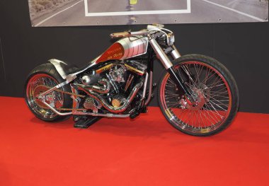 İtalya, Veneto 'da önemli bir motosiklet toplantısı olan Verona MBE fuarında motor teşhir edildi