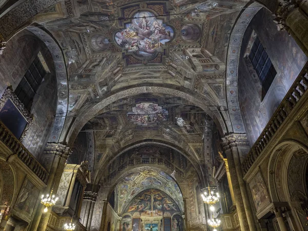 Sant Agata Romersk Katolsk Kyrka Från 1400 Talet Belägen Corsetto — Stockfoto
