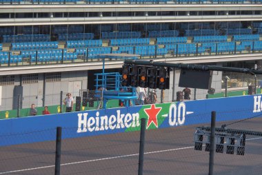 Autodromo Nazionale Monza kutu görüntüsü, İtalya 'nın kuzeyinde, Monza şehrinin yakınında yer alan bir yarış pisti..