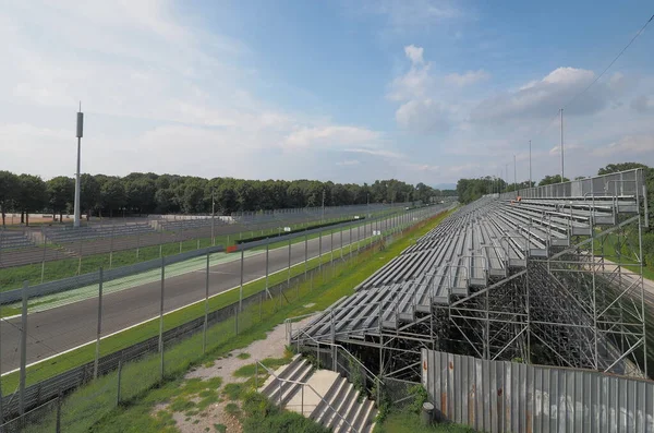 Autodromo Nazionale Monza Box View Una Pista Carreras Situada Cerca — Foto de Stock