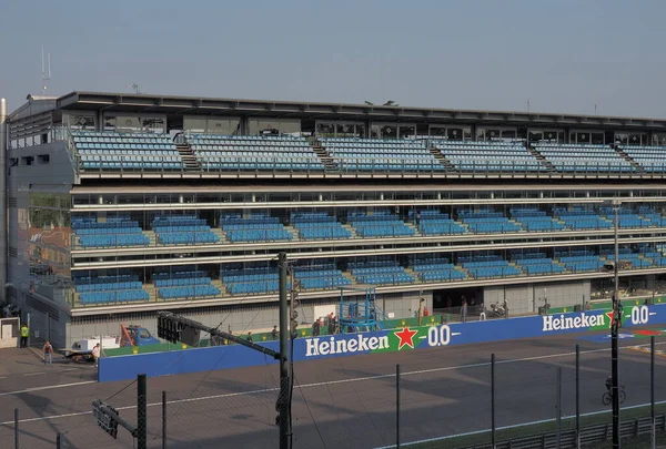 Autodromo Nazionale Monza Box View Μια Πίστα Αγώνων Που Βρίσκεται — Φωτογραφία Αρχείου