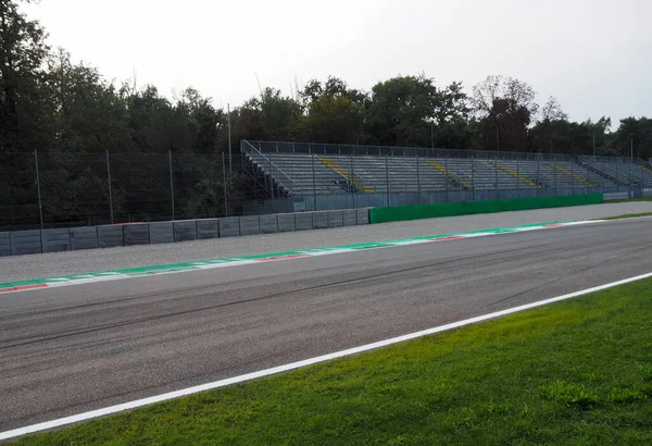 Autodromo Nazionale Monza Egy Versenypálya Közelében Található Város Monza Északra — Stock Fotó