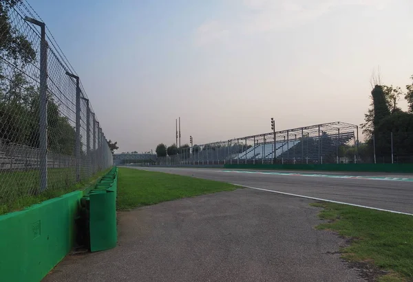 Autodromo Nazionale Monza Talya Nın Kuzeyinde Monza Şehrinin Yakınında Yer — Stok fotoğraf