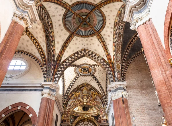 Bögen Und Architektur Des Daches Der Kathedrale Von San Francesco — Stockfoto
