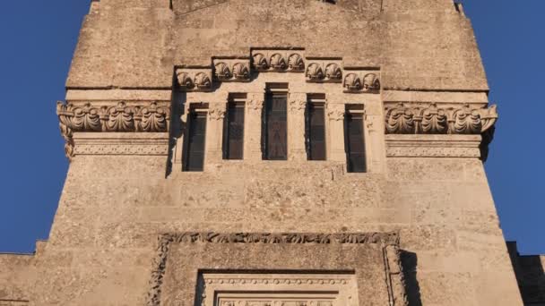 Cementerio Monumental Bérgamo Lombardía Italia — Vídeos de Stock