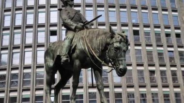 Giuseppe Missori Heykeli, Milan, Lombardiya İtalya