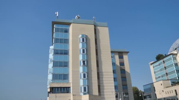 San Raffaele Hospital Highly Specialized Multi Disciplinary Medical Center World — Stock Video