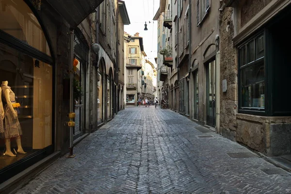 Bergamo Alta Cityscape Lombardy Italy — Stock Photo, Image