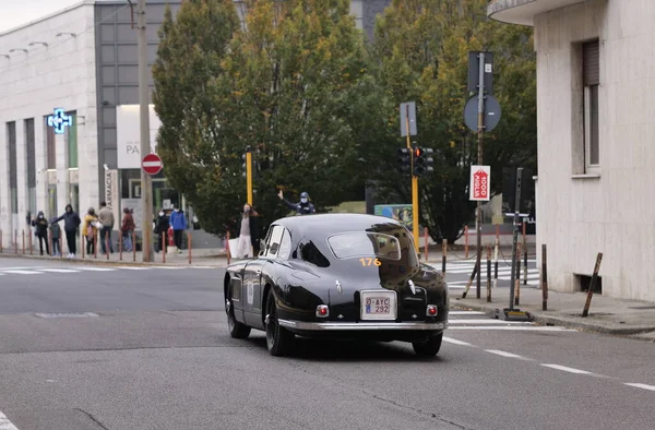 1000 Millas Carrera Anual Coches Antiguos Retro Primera Especial Brescia — Foto de Stock