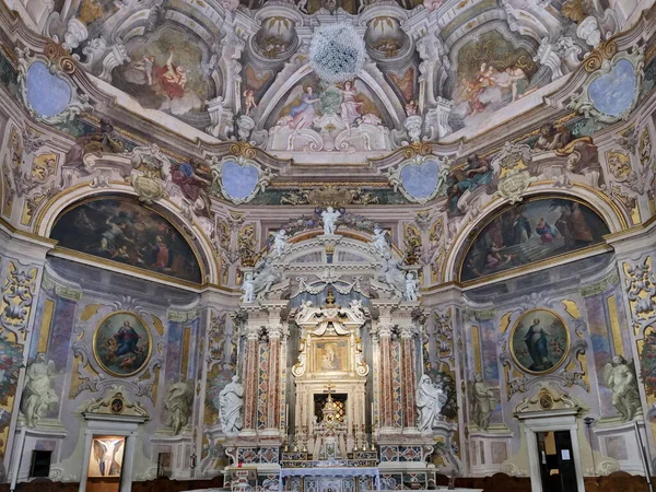 Interieur Iglesia Santa Maria Della Carita También Conocido Buen Pastor —  Fotos de Stock