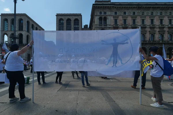 Hundratals Flaggor Shirts Banderoller Skyltar Med Ordet Respekt Invaderade Centrum — Stockfoto