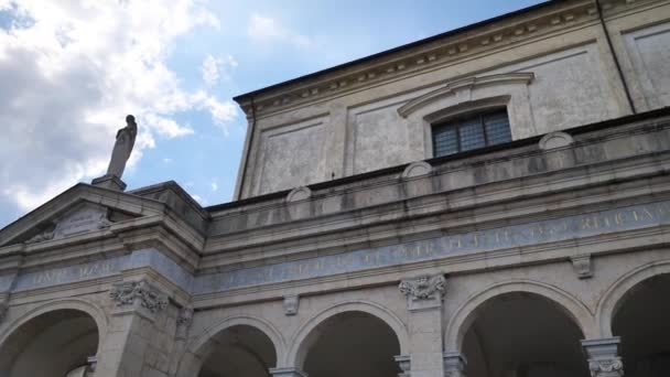 Iglesia Santa Maria Assunta Clusone Bérgamo Italia — Vídeos de Stock