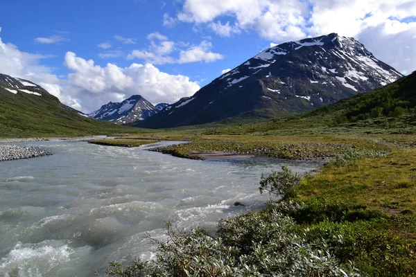 Natureza Das Montanhas Escandinavas — Fotografia de Stock