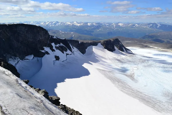 Natuur Van Scandinavische Bergen — Stockfoto