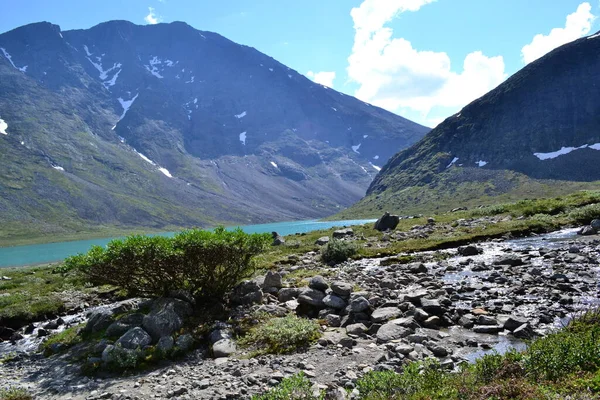 Natuur Van Scandinavische Bergen — Stockfoto