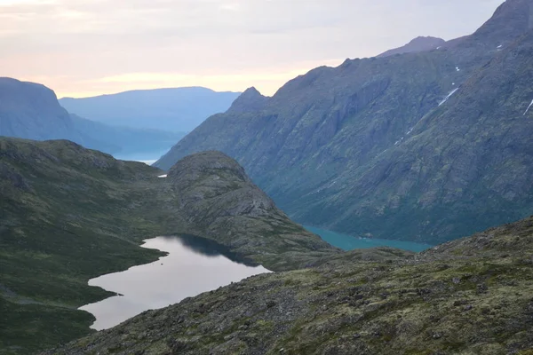 Naturaleza Las Montañas Escandinavas — Foto de Stock